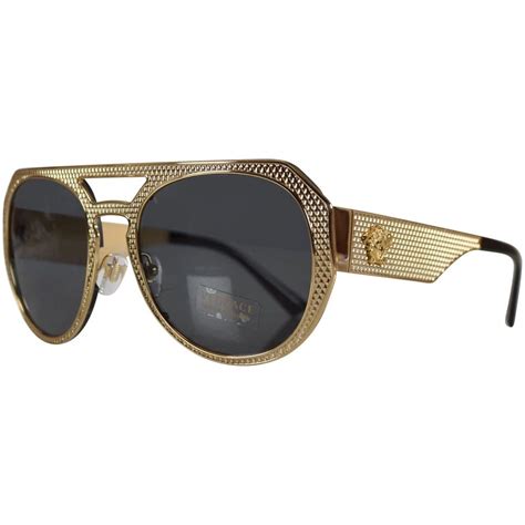 do versace glasses have real gold|gold versace glasses for men.